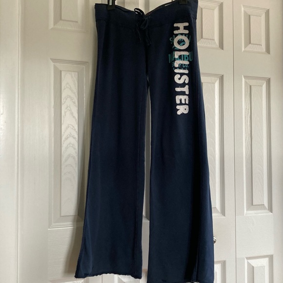 Hollister Stretch Wide Leg Sweatpants 